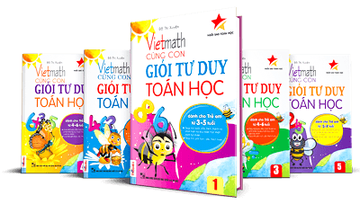 Bộ sách Vietmath - Cùng con giỏi tư duy Toán học